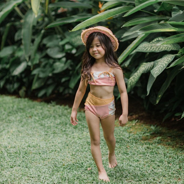 Summertide x Essy Widjaja Robin Girls Color-Block Bikini