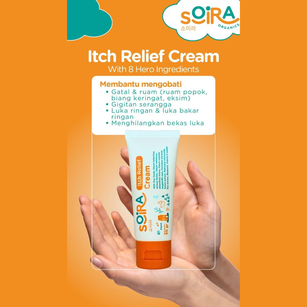 Soira Itch Relief Cream - Rash cream