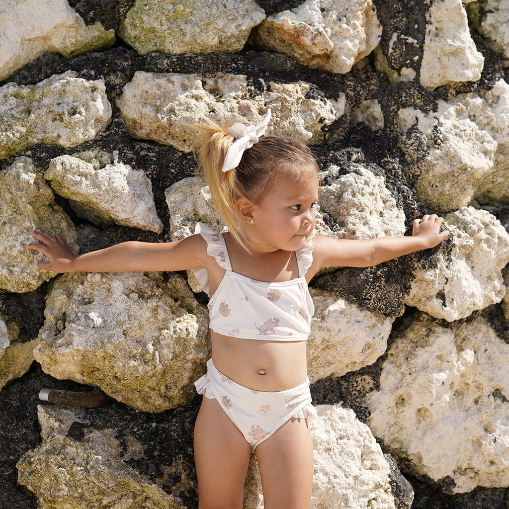 Summertide x Friends of Sally Ruffle Strap Bikini Set