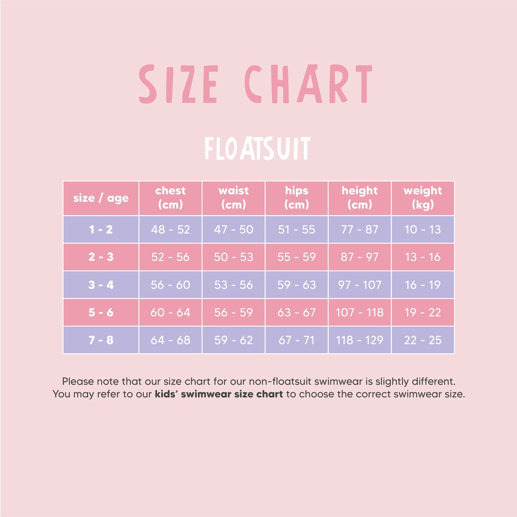 Summertide Disney Princess Be True Girls Long Sleeve Floatsuit