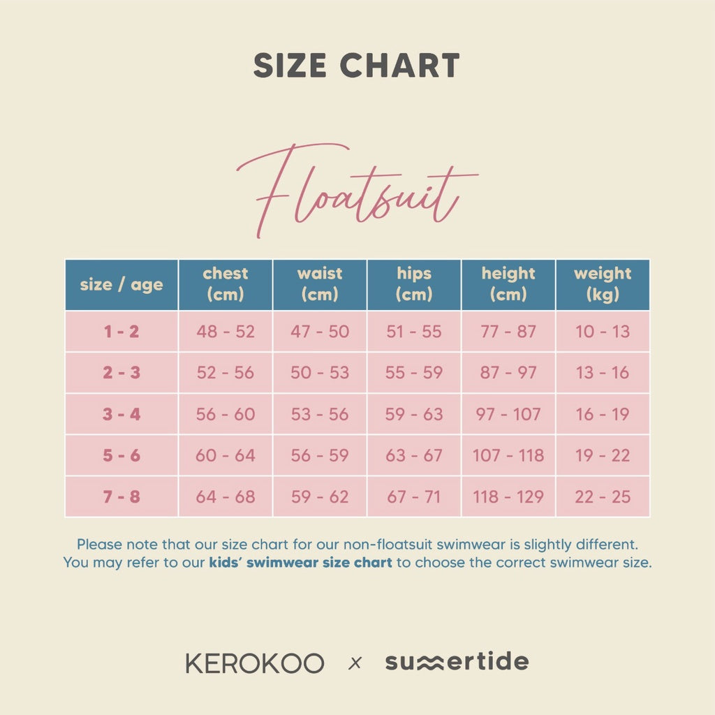 Summertide x Kerokoo Boys Floatsuit