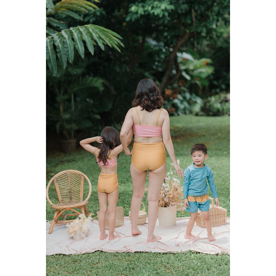 Summertide x Essy Widjaja Robin Girls Color-Block Bikini