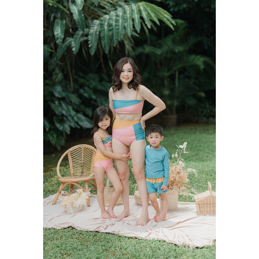 Summertide x Essy Widjaja Robin Girls Color-Block Bikini