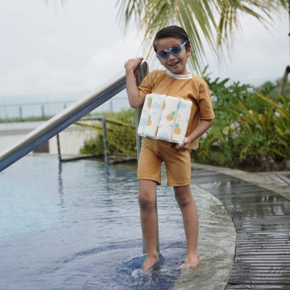 Summertide x Majoli Family Boys Short Sleeve Floatsuit |Yovita Lesmana