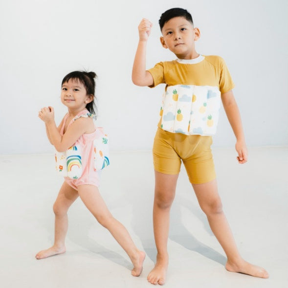 Summertide x Majoli Family Boys Short Sleeve Floatsuit |Yovita Lesmana