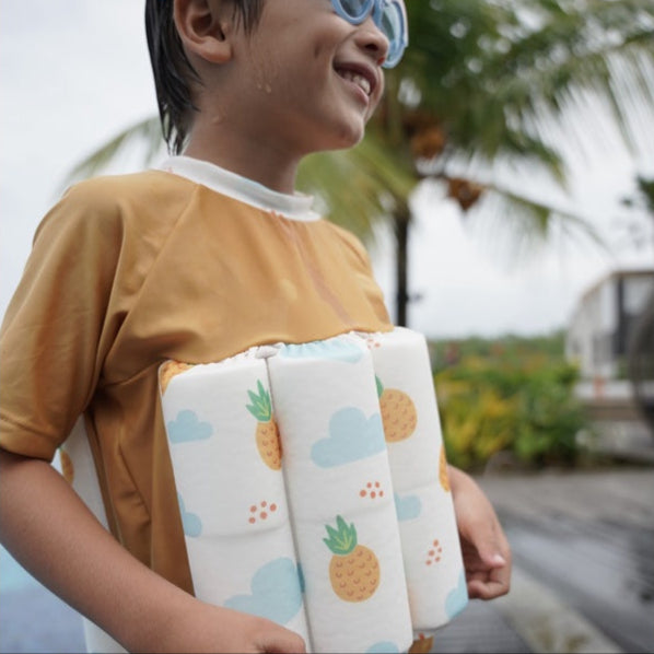Summertide x Majoli Family Boys Short Sleeve Floatsuit |Yovita Lesmana