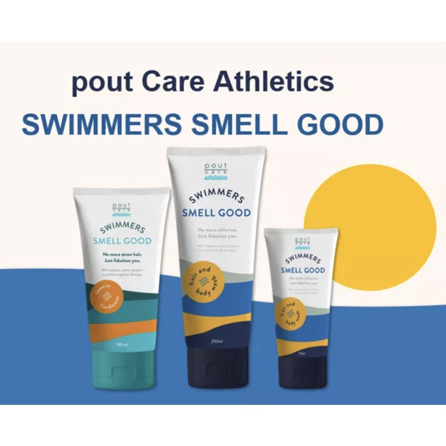 Pout Athletics Swimmers Smell Good Hair & Body Wash, 75 ml, 250 ml