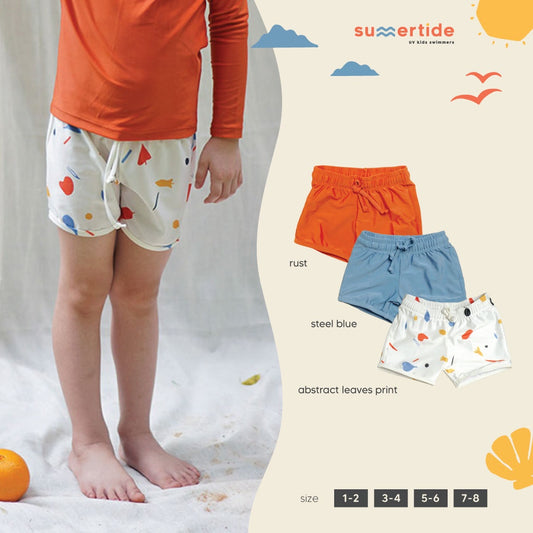Summertide Boys Classic Swim Shorts, Celana Renang Anak Laki