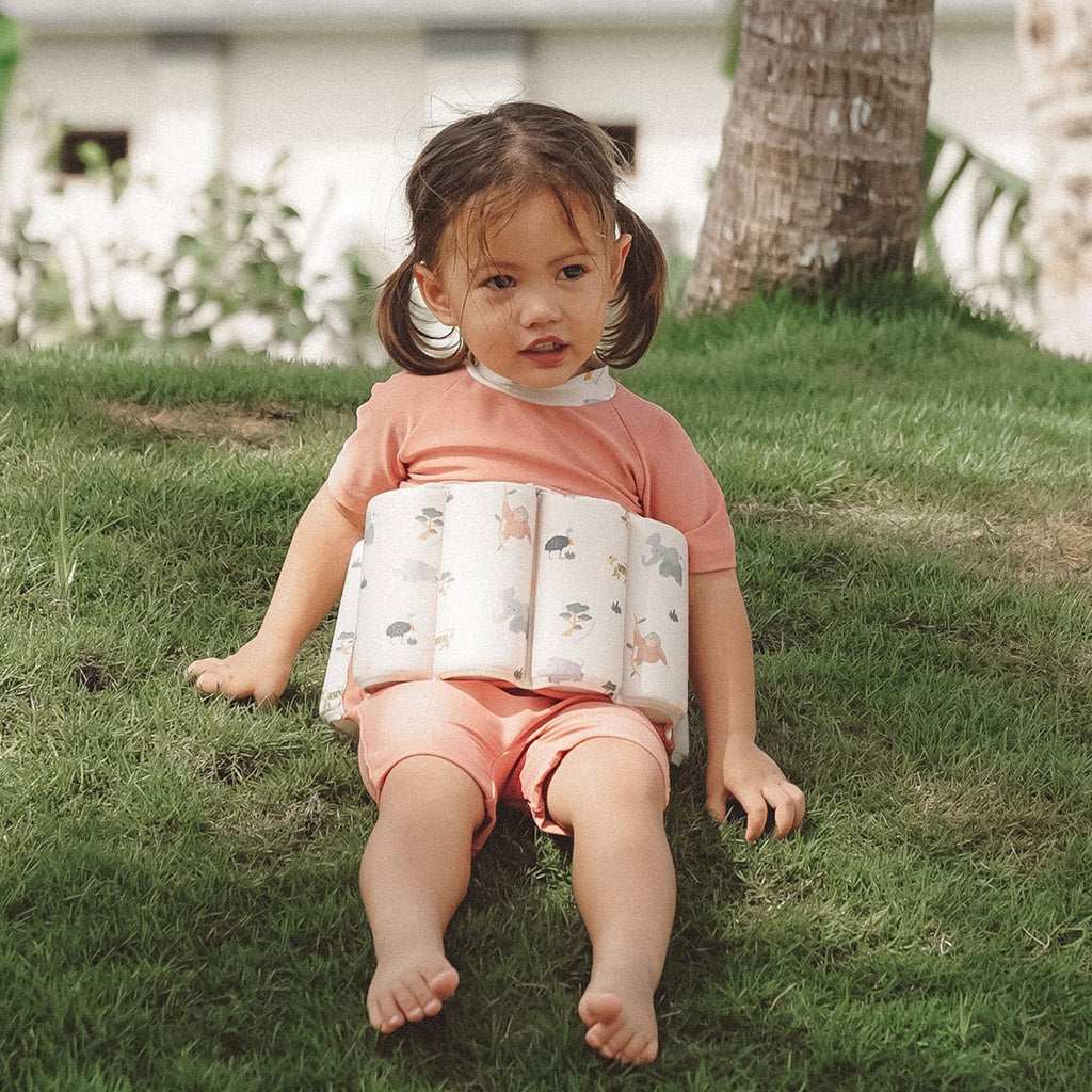 Summertide Girls Short Sleeve Floatsuit | Baju Renang Pelampung Anak