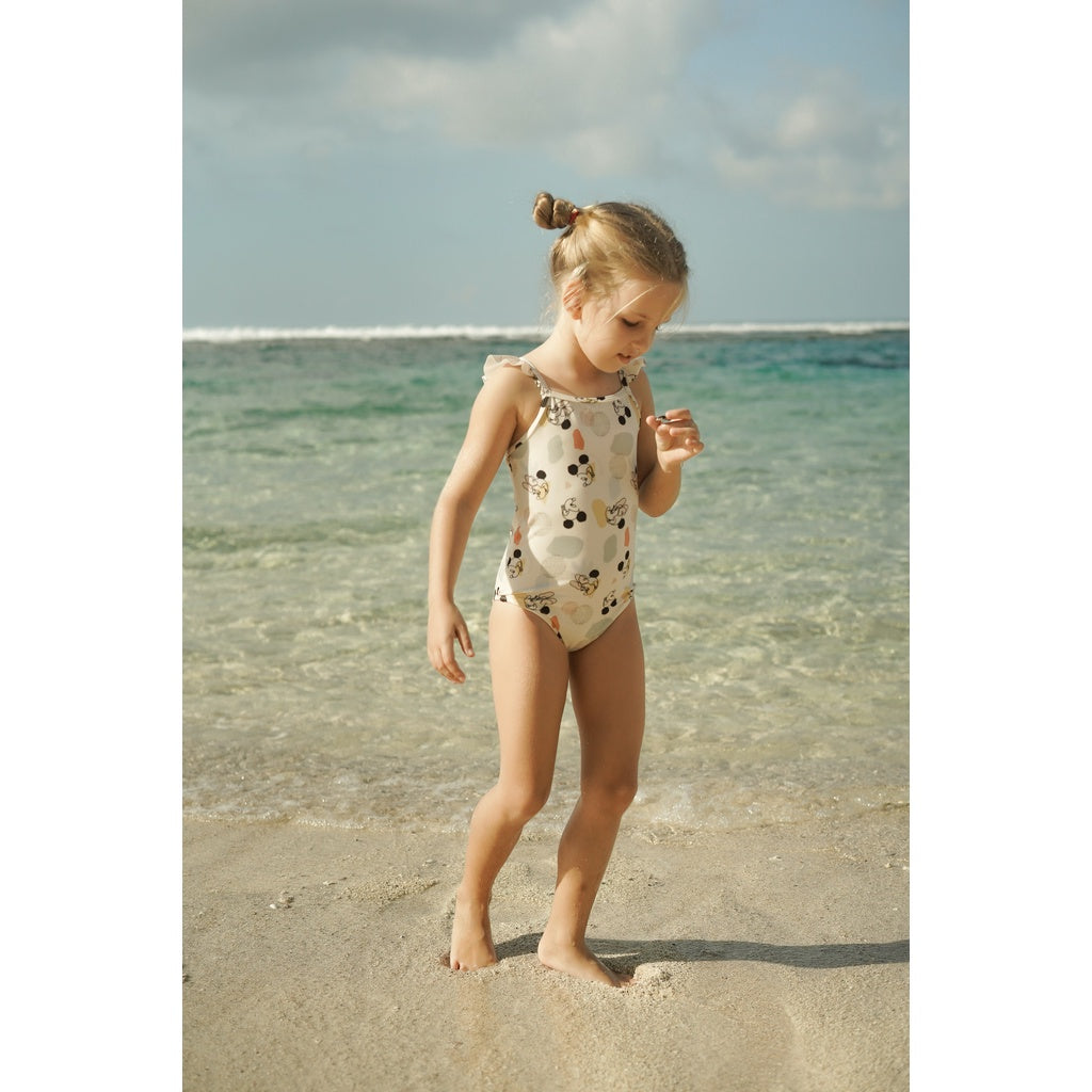Summertide Disney Mickey & Minnie Mouse Ruffle Strap One-Piece