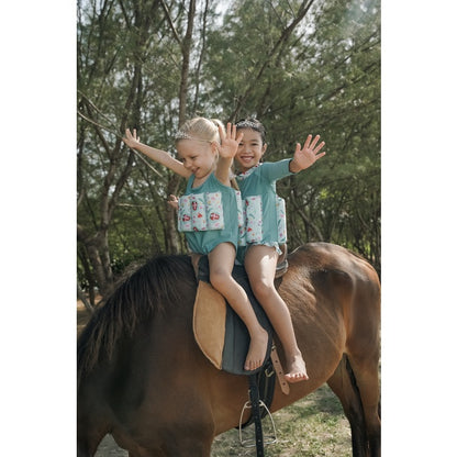 Summertide Disney Princess Be True Girls Long Sleeve Floatsuit