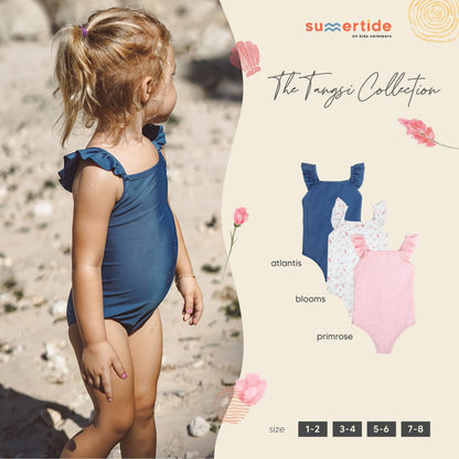 Summertide Ruffle Strap One Piece Swimsuit | Baju Renang Anak