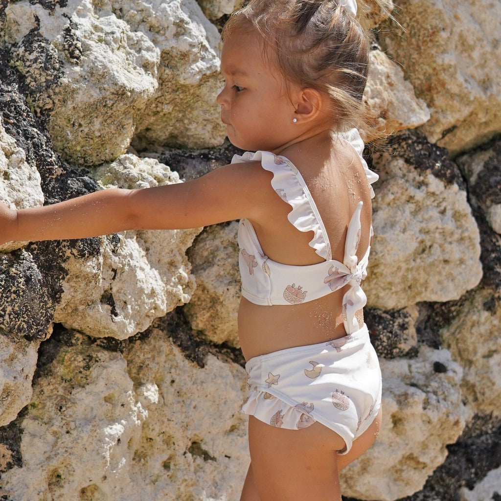 Summertide x Friends of Sally Ruffle Strap Bikini Set