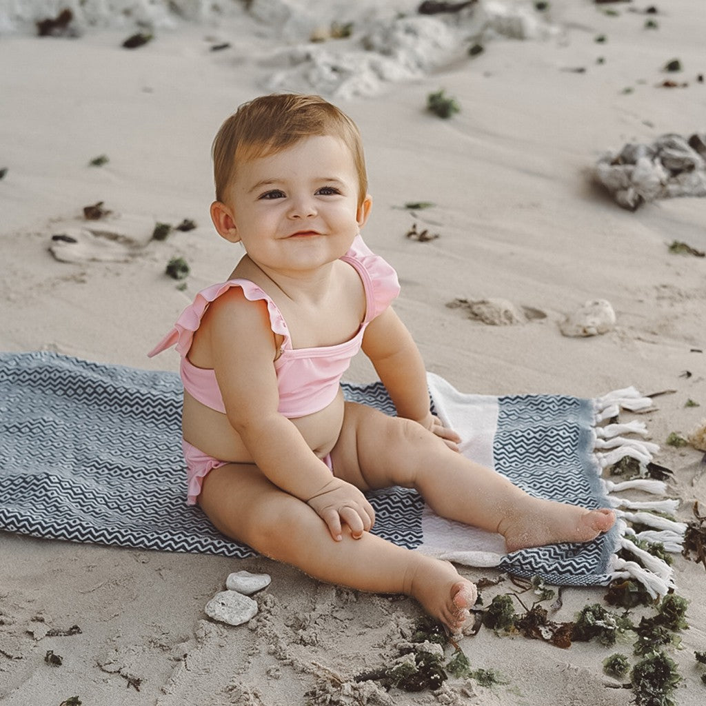 Summertide Ruffle Strap Bikini Set | Baju Renang Two-Piece Tali