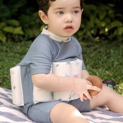 Summertide Boys Short Sleeve Floatsuit | Baju Renang Pelampung Anak
