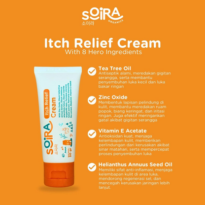 Soira Itch Relief Cream - Rash cream
