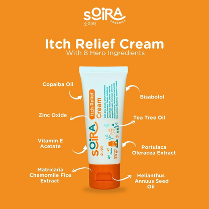 Soira Itch Relief Cream - Rash cream