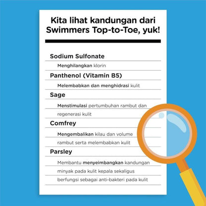 Pout Care Grapefruit Swimmers’ Top To Toe, 75 ml, 250 ml, Shampo Sabun