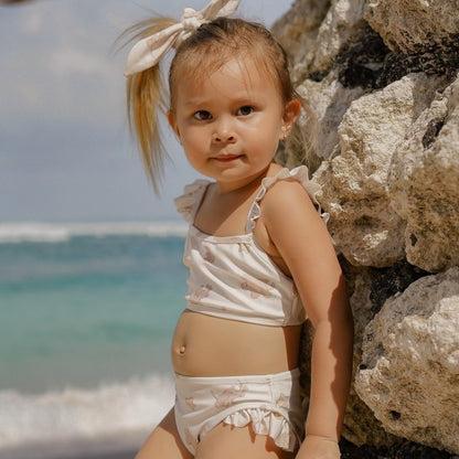 Summertide x Friends of Sally Ruffle Strap Bikini Set