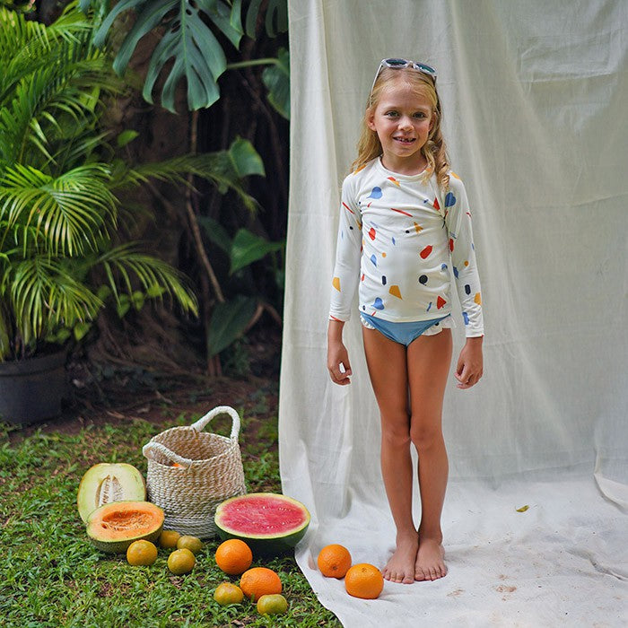 Summertide Long Sleeve Rash Guard Baju Renang Anak Lengan Panjang