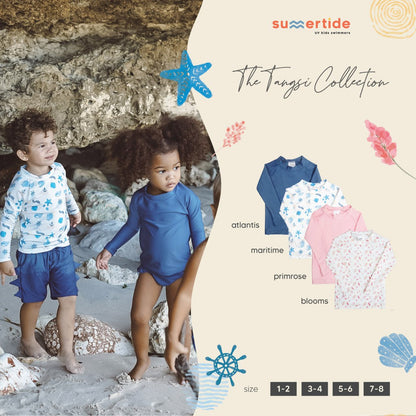 Summertide Long Sleeve Classic Rash Guard | Baju Renang Anak