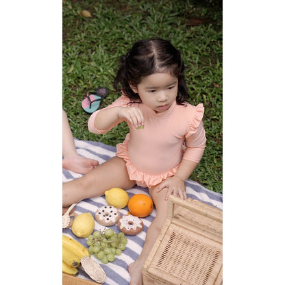 Summertide Girls 3/4-Sleeve Jumpsuit | Baju Renang Anak Perempuan