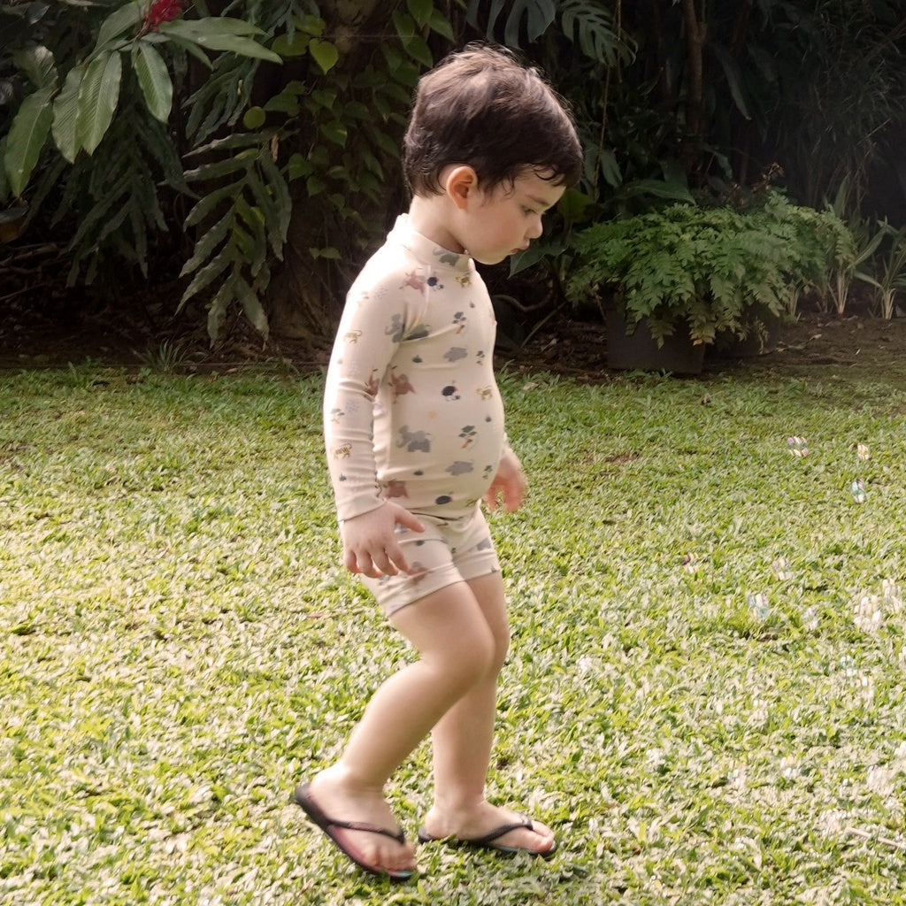 Summertide Long-Sleeve Jumpsuit | Baju Renang Anak Lengan Panjang