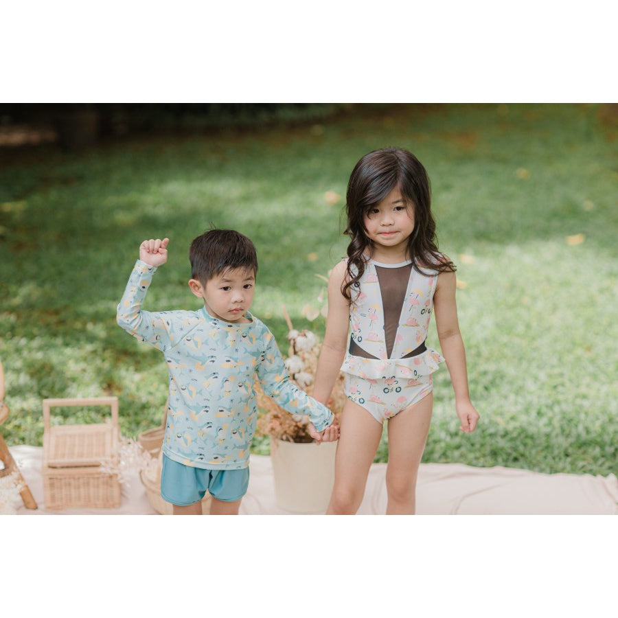 Summertide x Essy Widjaja Robin Girls Mesh One Piece