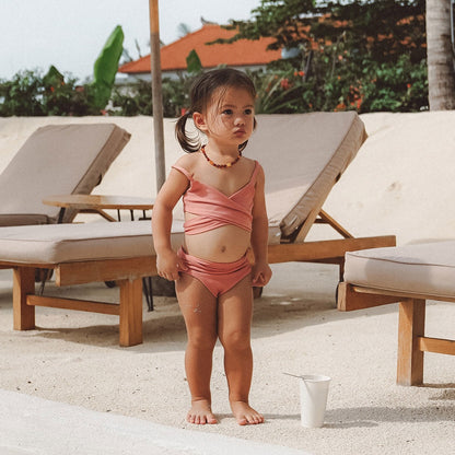 Summertide Girls Wrap Bikini Set High Waist | Baju Renang Ikat Anak