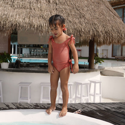 Summertide Girls Wrap One-Piece Swimsuit | Baju Renang Anak Perempuan