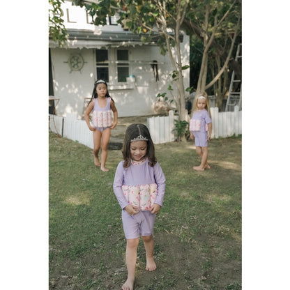 Summertide Disney Princess Be True Girls Long Sleeve Floatsuit