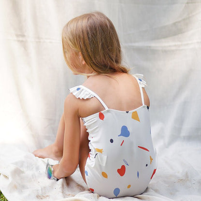 Summertide Girls Keyhole One-Piece Swimsuit, Baju Renang Anak