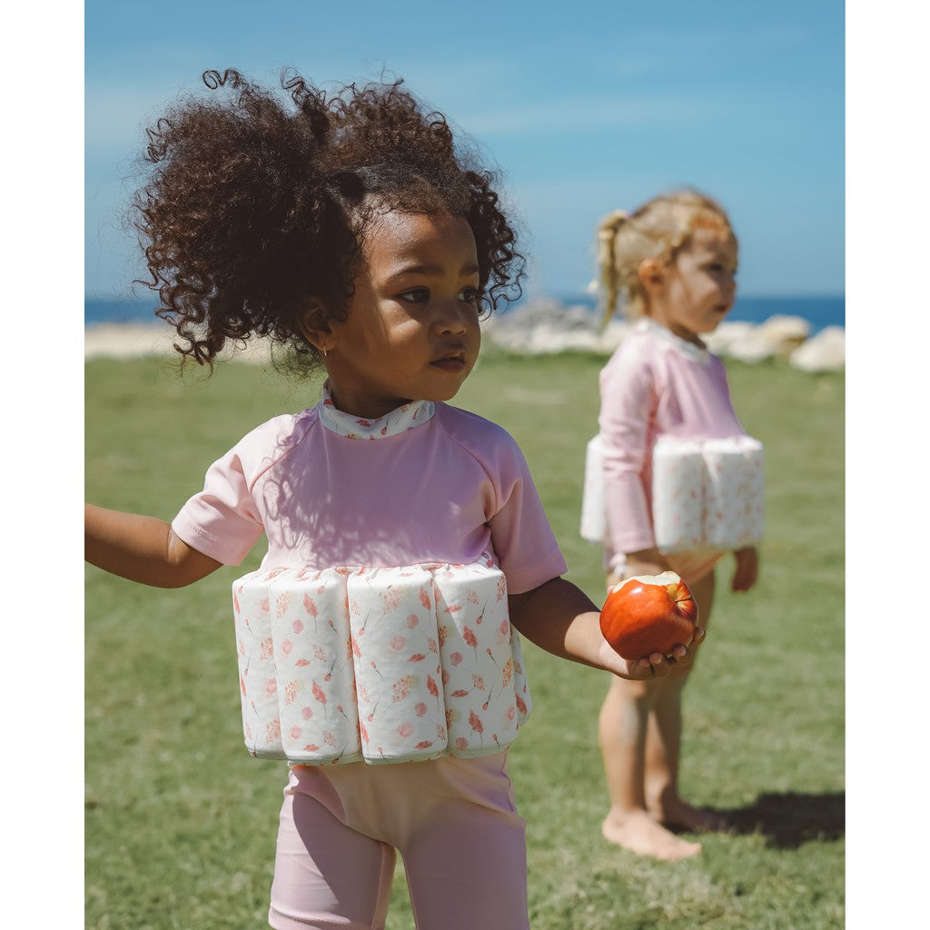 Summertide Girls Short Sleeve Floatsuit | Baju Renang Pelampung Anak