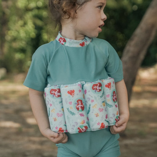 Summertide Disney Princess Be True Girls Short Sleeve Floatsuit