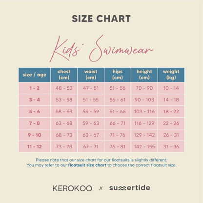 Summertide x Kerokoo Mila Top & Waist Ruffle Bikini