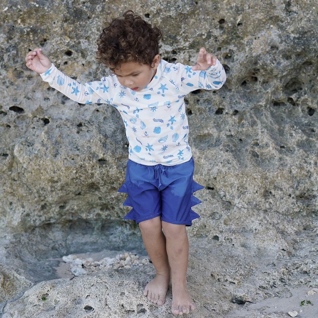 Summertide Long Sleeve Classic Rash Guard | Baju Renang Anak
