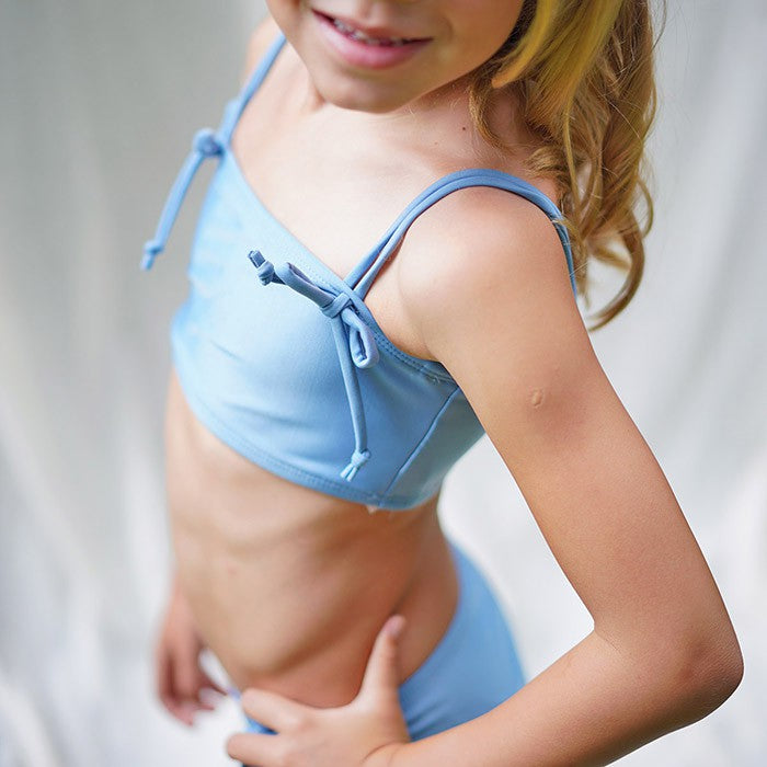 Summertide Girls Double Strap Bandeau Bikini, Baju Renang Anak