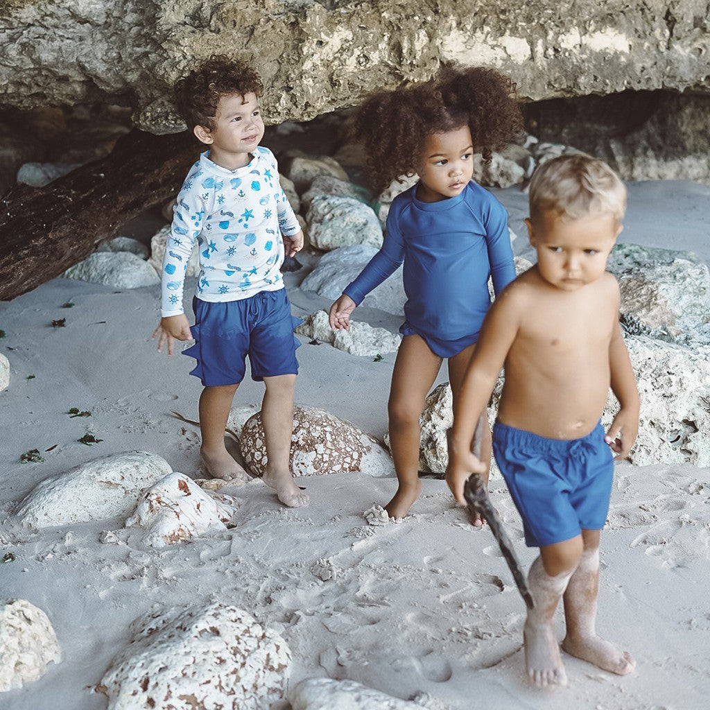 Summertide Long Sleeve Classic Rash Guard | Baju Renang Anak