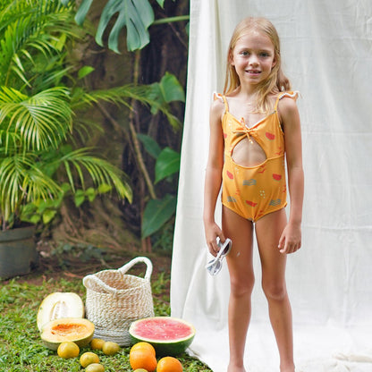 Summertide Summer Watermelon One-Piece | Baju Renang Anak Perempuan UV