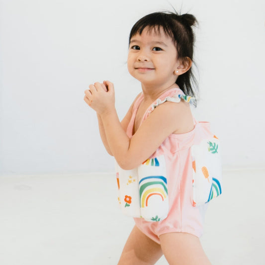 Summertide x Majoli Family Girls Sleeveless Floatsuit | Yovita Lesmana