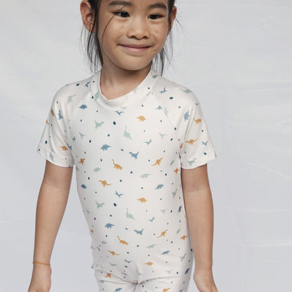 Summertide Short-Sleeve Jumpsuit | Baju Renang Anak Lengan Pendek