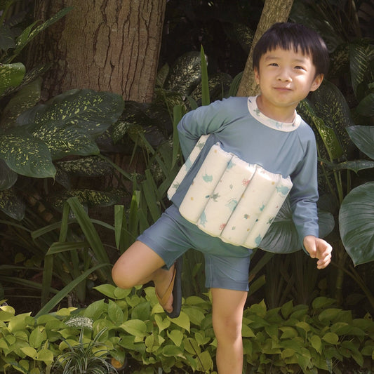 Summertide Boys Long Sleeve Floatsuit | Baju Renang Pelampung Anak