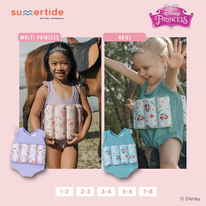 Summertide Disney Princess Be True Girls Sleeveless Floatsuit