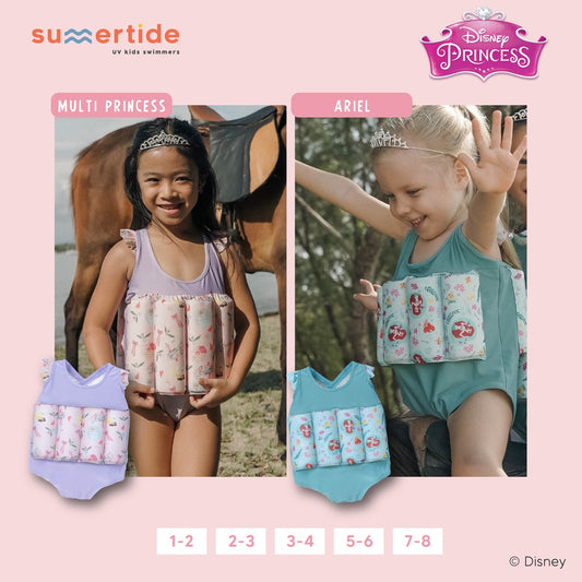 Summertide Disney Princess Be True Girls Sleeveless Floatsuit