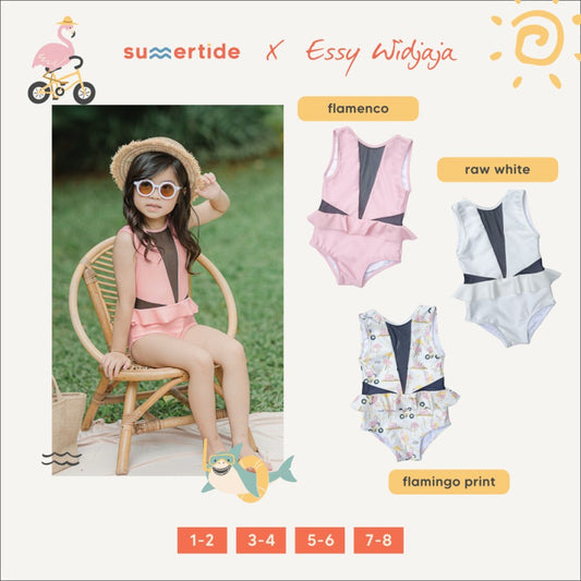Summertide x Essy Widjaja Robin Girls Mesh One Piece