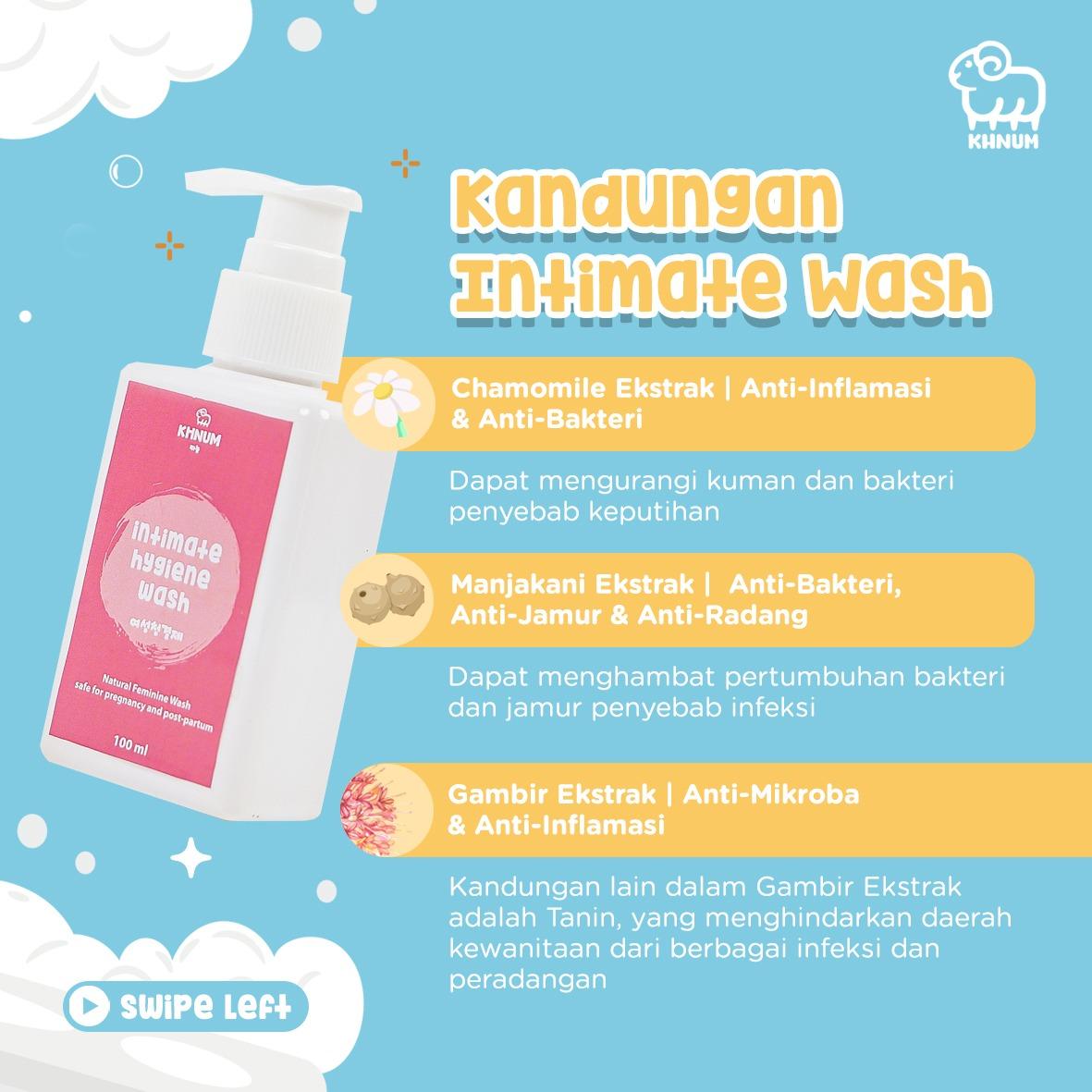 KHNUM INTIMATE HYGIANE WASH | Sabun untuk Wanita