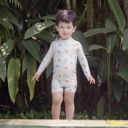 Summertide Long-Sleeve Jumpsuit | Baju Renang Anak Lengan Panjang