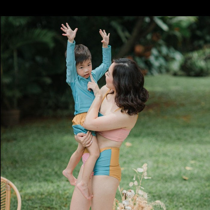 Summertide x Essy Widjaja Russell Boys Rash Guard Set