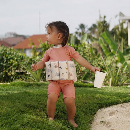 Summertide Girls Short Sleeve Floatsuit | Baju Renang Pelampung Anak