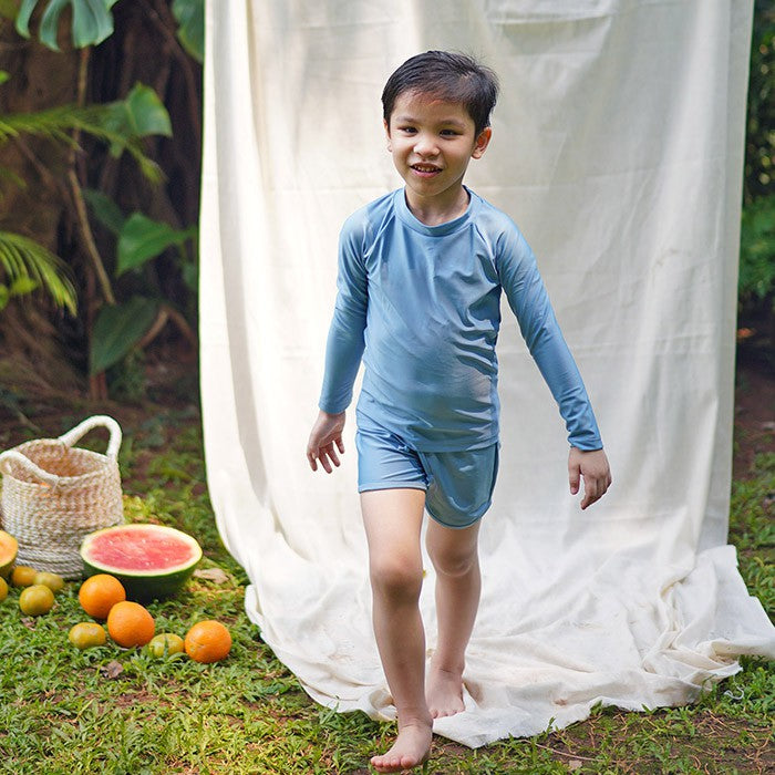 Summertide Long Sleeve Rash Guard Baju Renang Anak Lengan Panjang